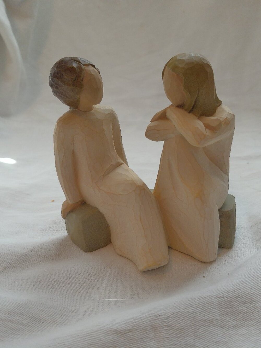 Willow Tree "Heart and Soul" Figurines 2002 Susan Lordi Demdaco EUC